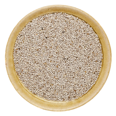 Gluten Free Ingredients Chia seeds WHITE Organic